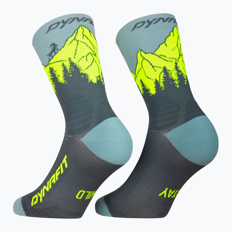 Шкарпетки DYNAFIT Traverse Crew cinder ultra yellow/5a30 6