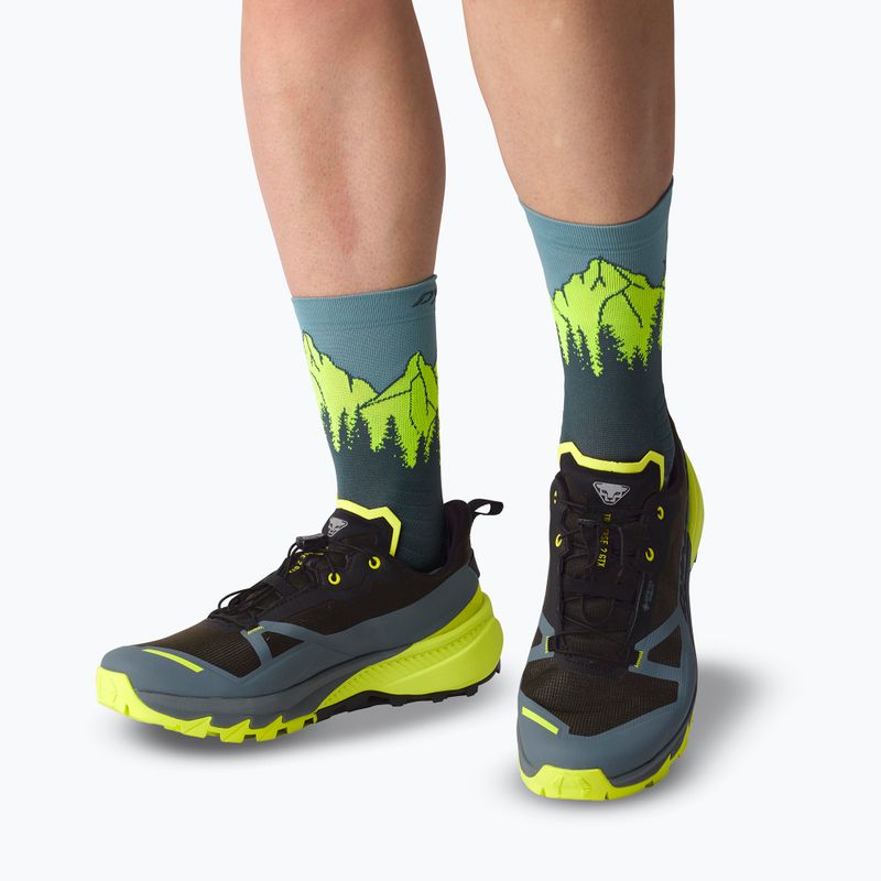 Шкарпетки DYNAFIT Traverse Crew cinder ultra yellow/5a30 7