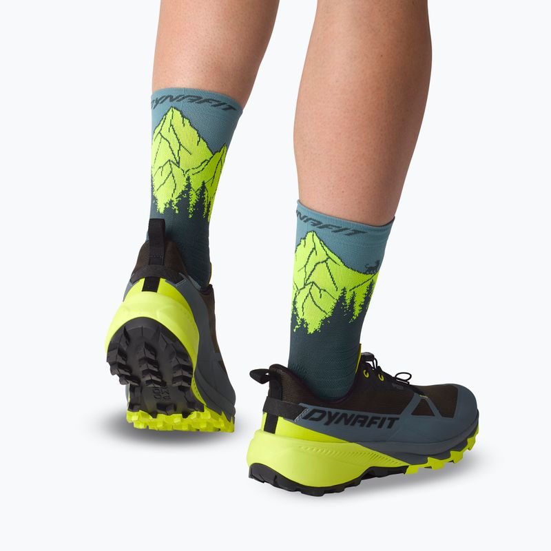 Шкарпетки DYNAFIT Traverse Crew cinder ultra yellow/5a30 8