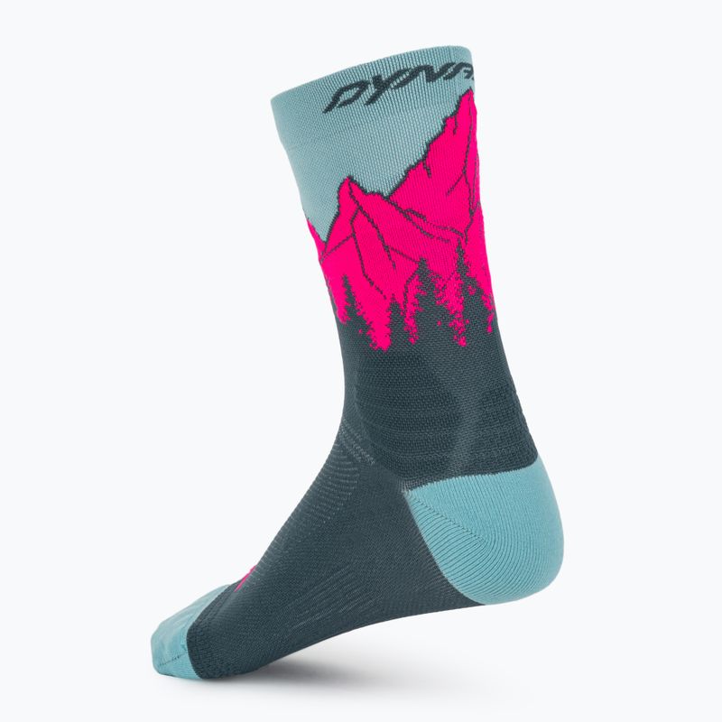 Шкарпетки DYNAFIT Traverse Crew cinder pink glo/6070 2