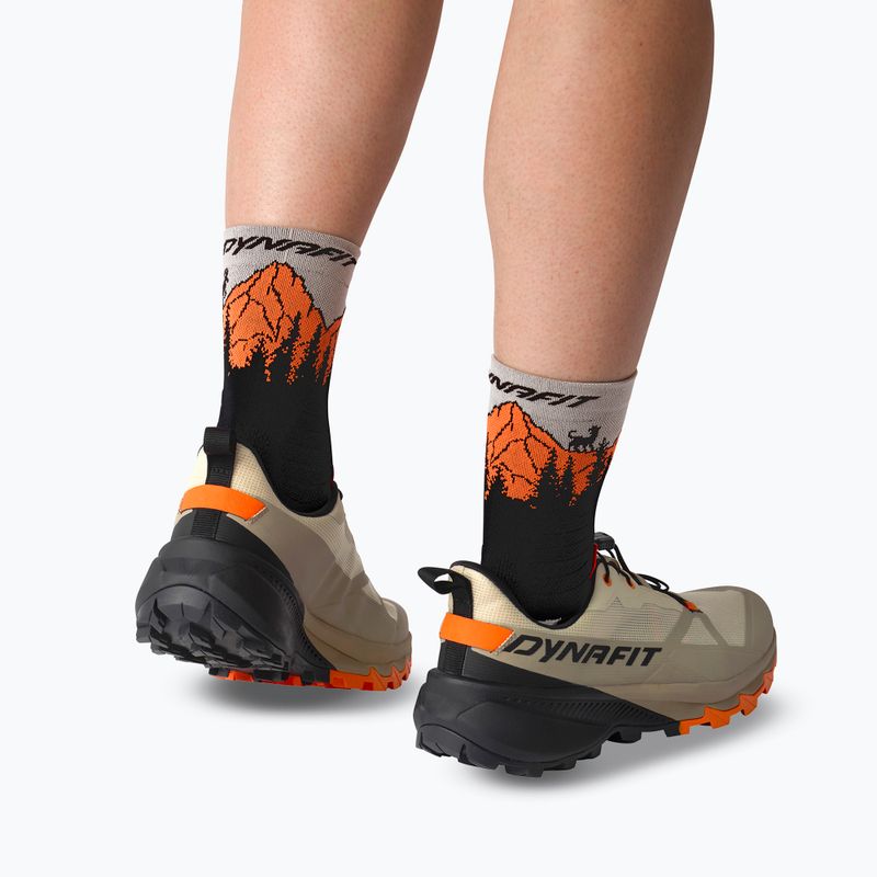 Гірськолижні шкарпетки DYNAFIT Traverse Mid black out ultra orange/4220 7