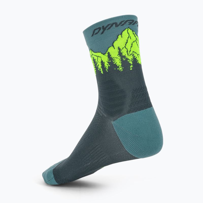 Гірськолижні шкарпетки DYNAFIT Traverse Mid cinder ultra yellow/5a30 2