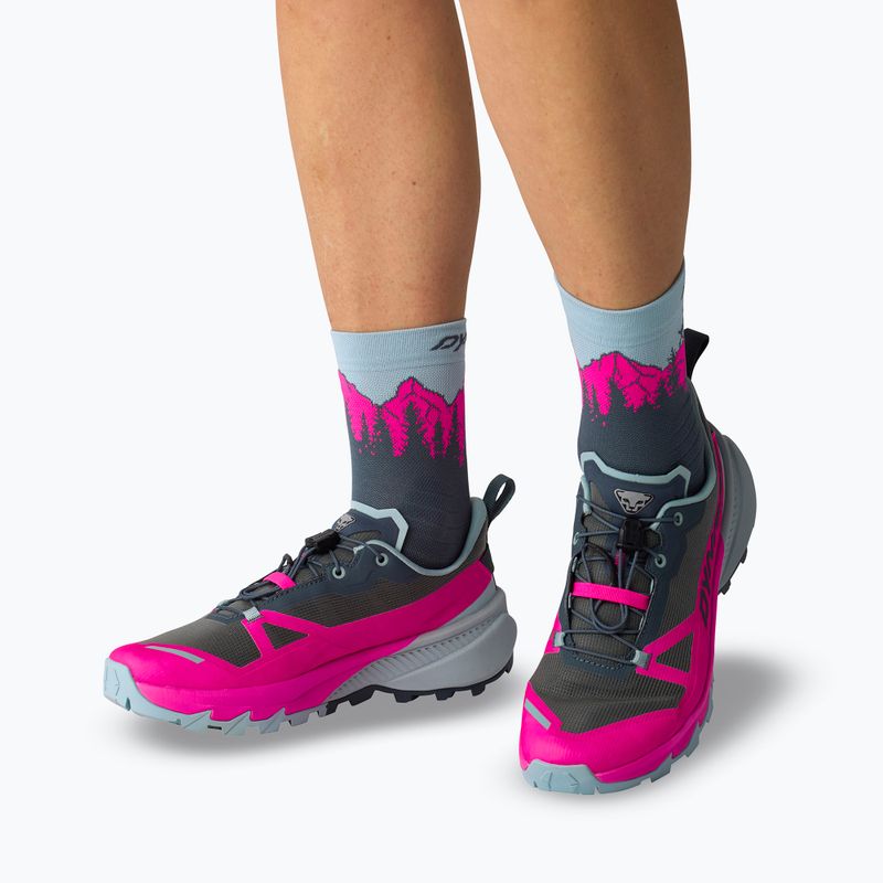 Гірськолижні шкарпетки DYNAFIT Traverse Mid cinder pink glo/6070 2