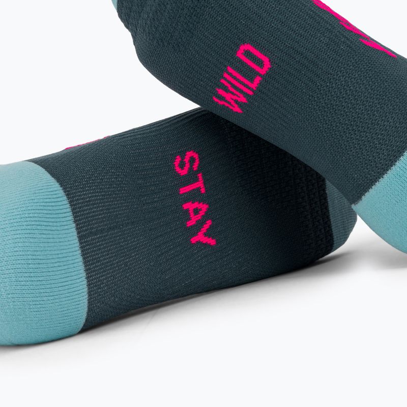 Гірськолижні шкарпетки DYNAFIT Traverse Mid cinder pink glo/6070 6
