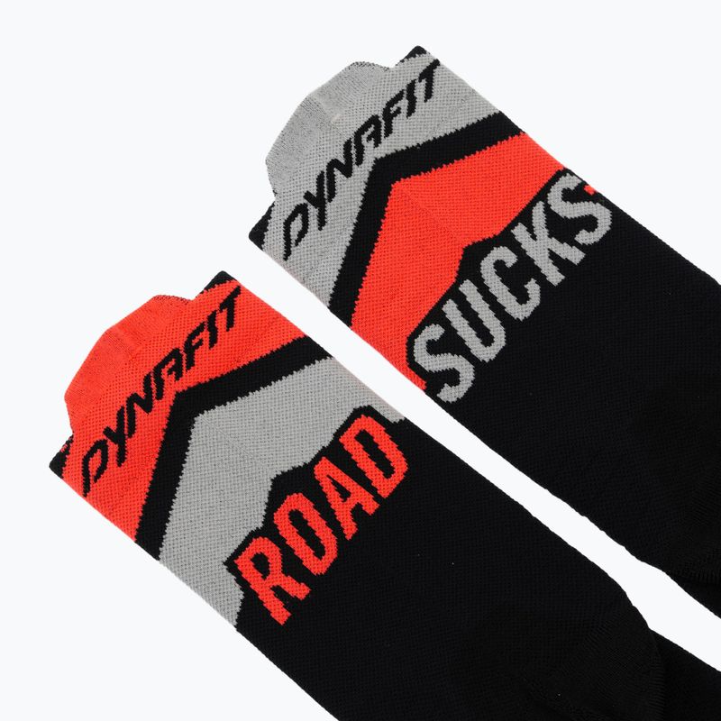 Шкарпетки DYNAFIT Ultra Crew black out ultra coral/6A10 3