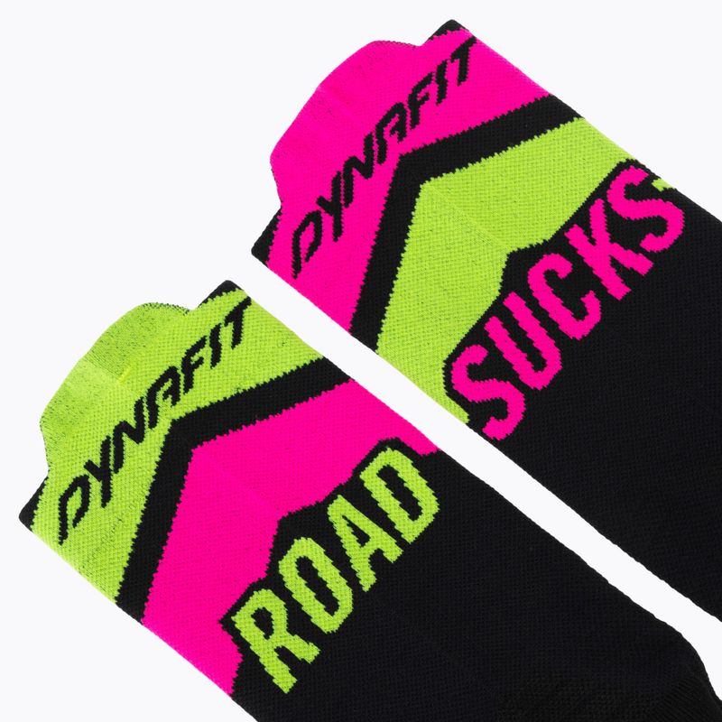Шкарпетки DYNAFIT Ultra Crew black out ultra yellow/5A30 3