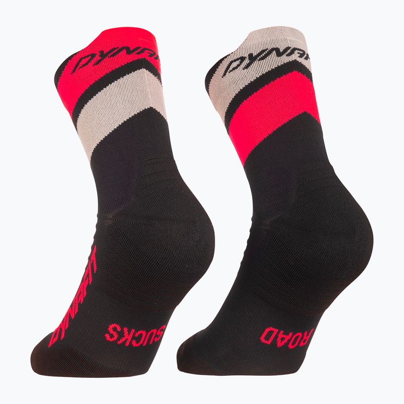 Шкарпетки DYNAFIT Ultra Mid black out ultra coral/6A10 2
