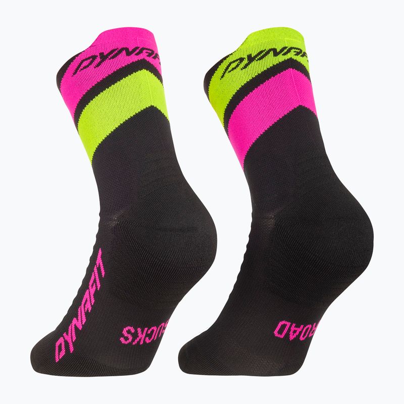 Шкарпетки DYNAFIT Ultra Mid black out pink glo/6070 6