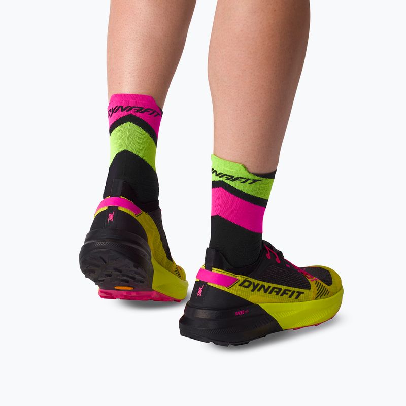 Шкарпетки DYNAFIT Ultra Mid black out pink glo/6070 8