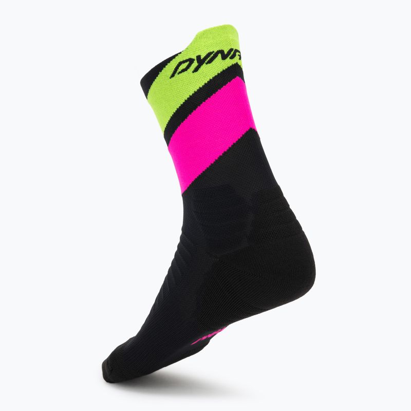 Шкарпетки DYNAFIT Ultra Mid black out pink glo/6070 2