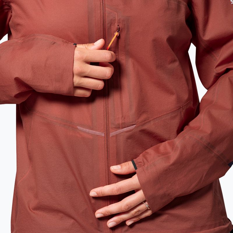 Жіноча водонепроникна куртка Salewa Pedroc 2 PTX 2.5 Light etruscan red 4