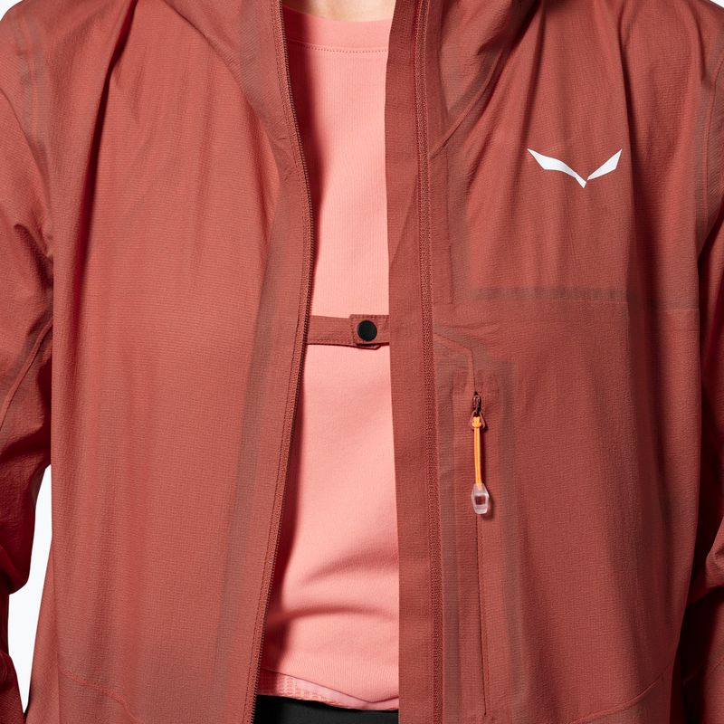Жіноча водонепроникна куртка Salewa Pedroc 2 PTX 2.5 Light etruscan red 7