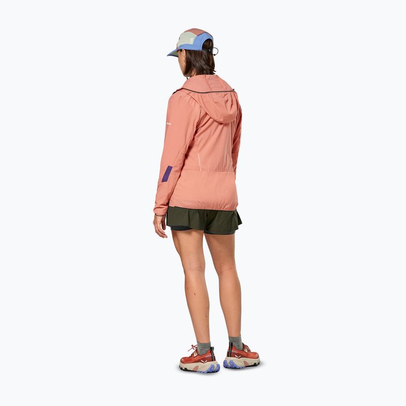 Куртка вітрозахисна жіноча Salewa Pedroc Wind HD Light desert pink 3