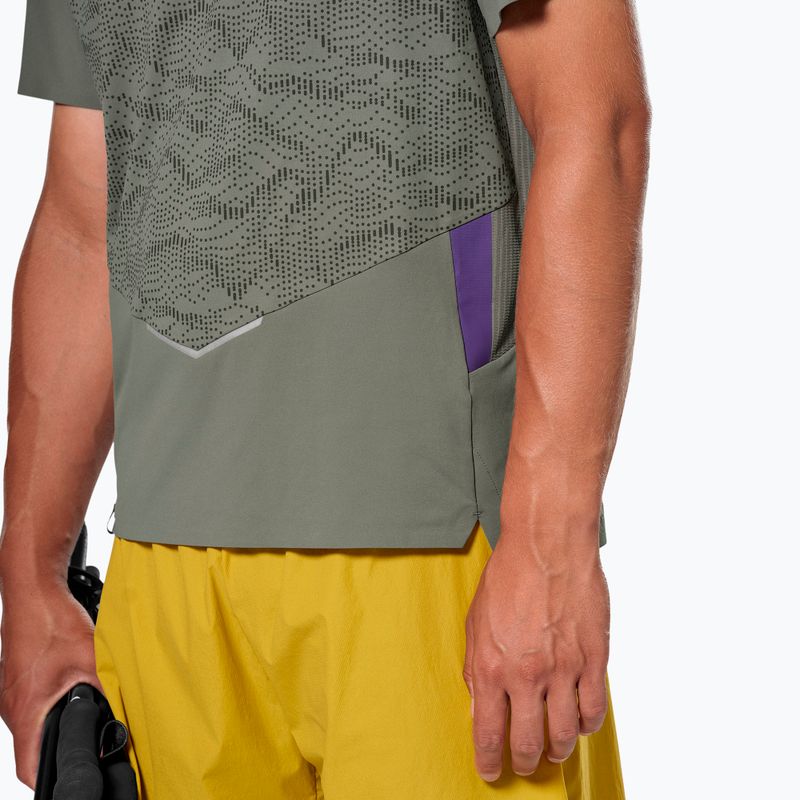 Футболка чоловіча Salewa Pedroc Tech Dry faded green 4