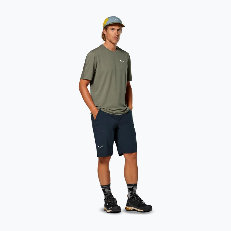 Футболка чоловіча Salewa Pedroc Dry Light faded green 2