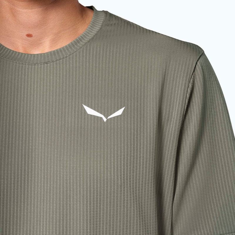 Футболка чоловіча Salewa Pedroc Dry Light faded green 4