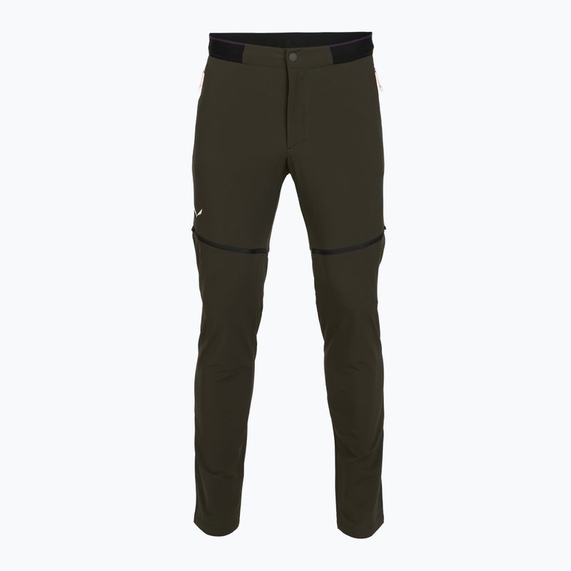 Штани трекінгові чоловічі Salewa Pedroc 3 DST 2IN1 dark olive