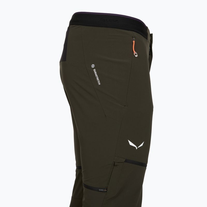 Штани трекінгові чоловічі Salewa Pedroc 3 DST 2IN1 dark olive 3