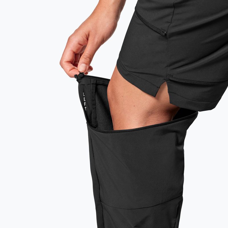 Штани трекінгові жіночі Salewa Pedroc 3 DST 2IN1 black out 5