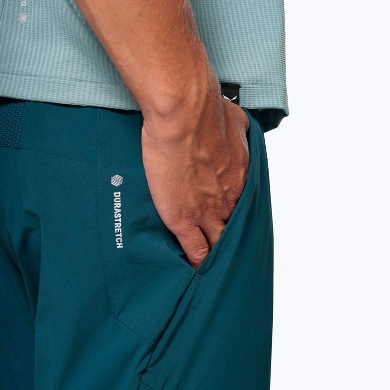 Штани трекінгові чоловічі Salewa Pedroc 3 DST Light pond blue 4