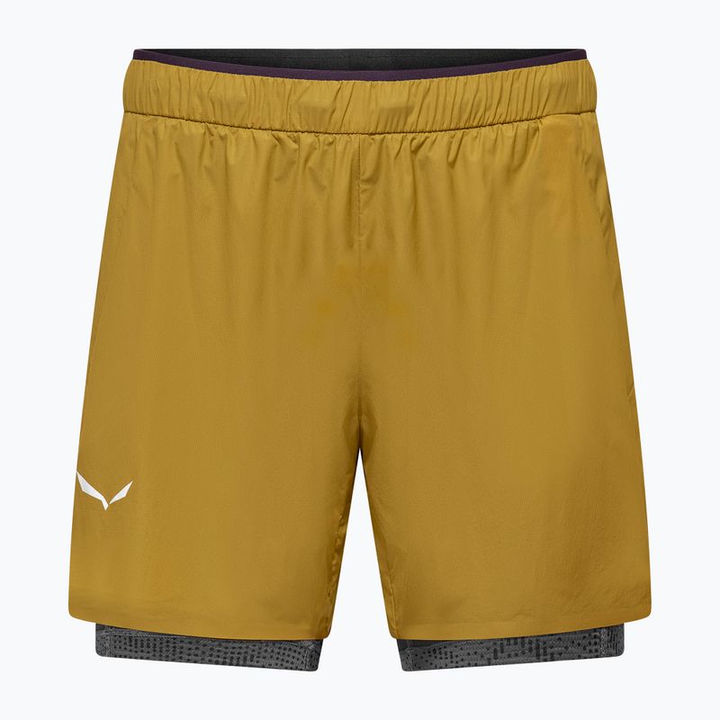 Шорти трекінгові чоловічі Salewa Pedroc DST 2IN1 olive oil int/0870 7