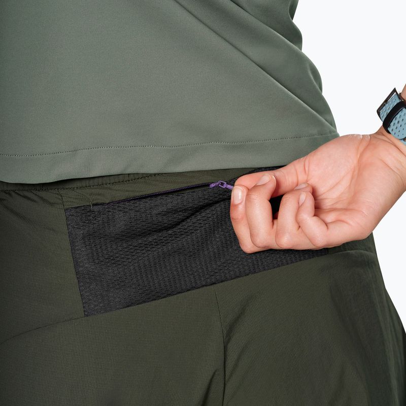 Шорти трекінгові жіночі Salewa Pedroc DST 2IN1 dark olive int/0870 5