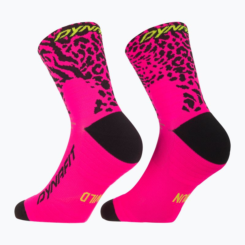 Шкарпетки DYNAFIT Run Wild Mid pink glo/0910 5