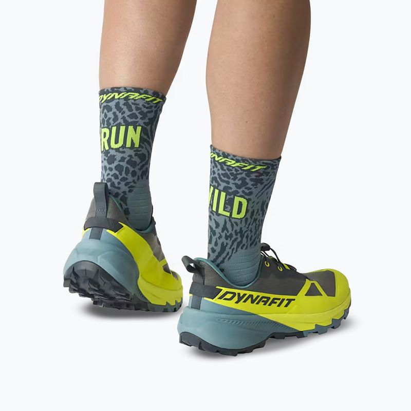 Шкарпетки DYNAFIT Run Wild Crew smoke blue 7