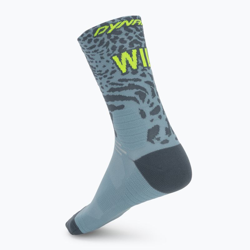 Шкарпетки DYNAFIT Run Wild Crew smoke blue 2