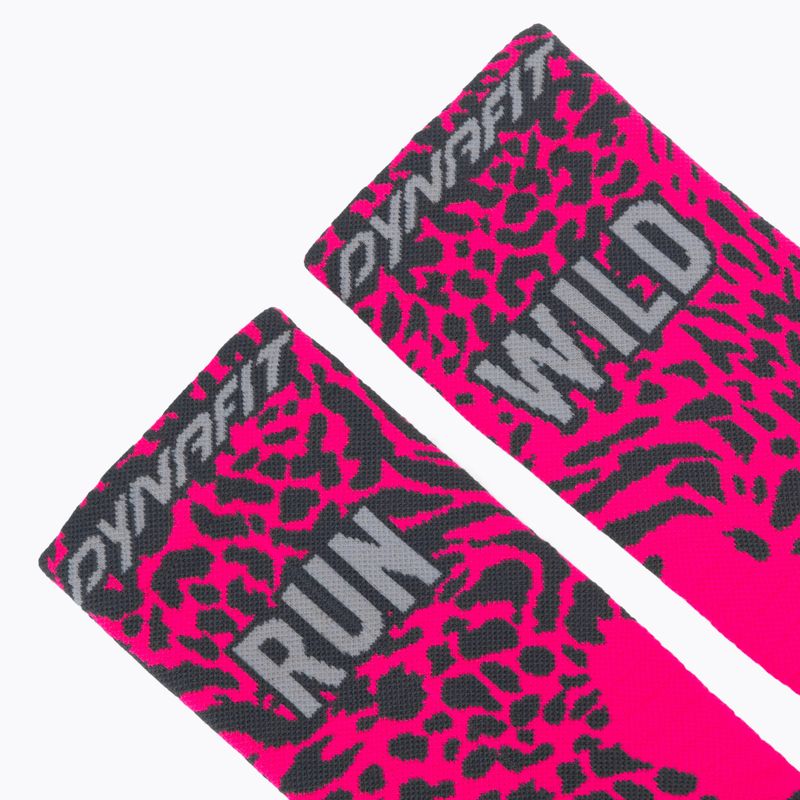 Шкарпетки DYNAFIT Run Wild Crew pink glo 3