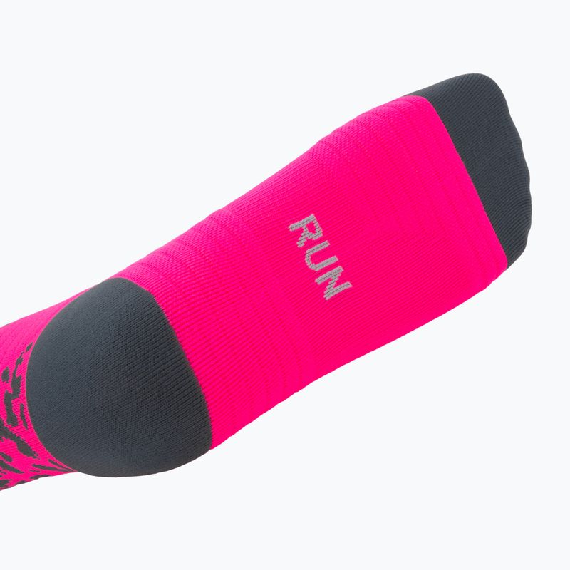 Шкарпетки DYNAFIT Run Wild Crew pink glo 4
