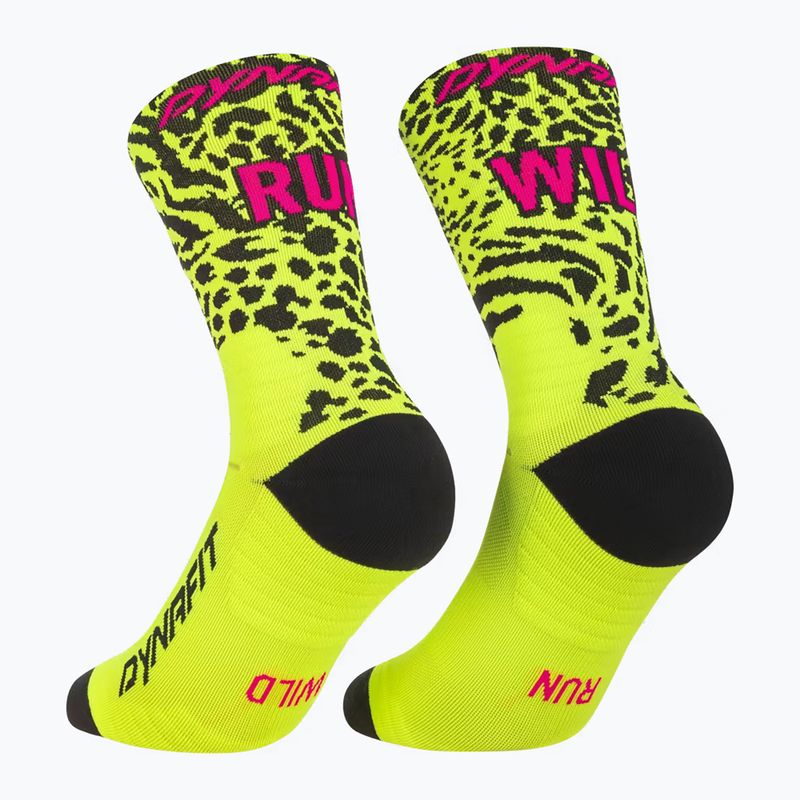 Шкарпетки DYNAFIT Run Wild Crew ultra yellow 5