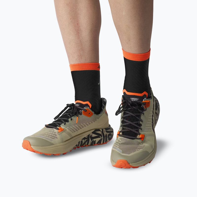 Шкарпетки DYNAFIT Trail Mid black out ultra orange/4220 6