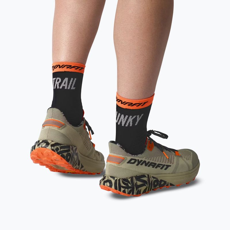 Шкарпетки DYNAFIT Trail Mid black out ultra orange/4220 7