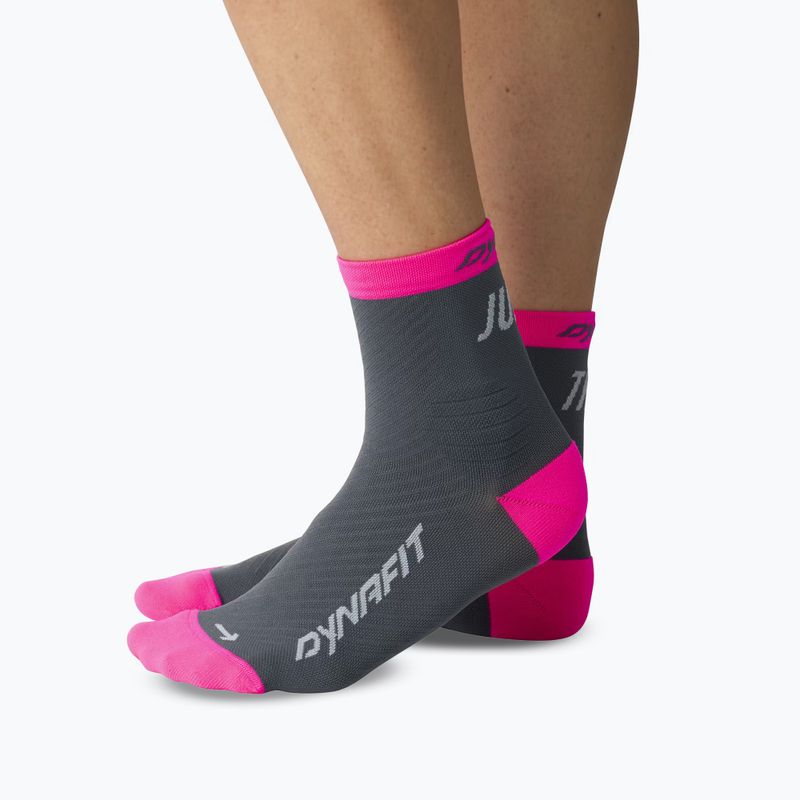Шкарпетки DYNAFIT Trail Mid cinder pink glo/6070 9