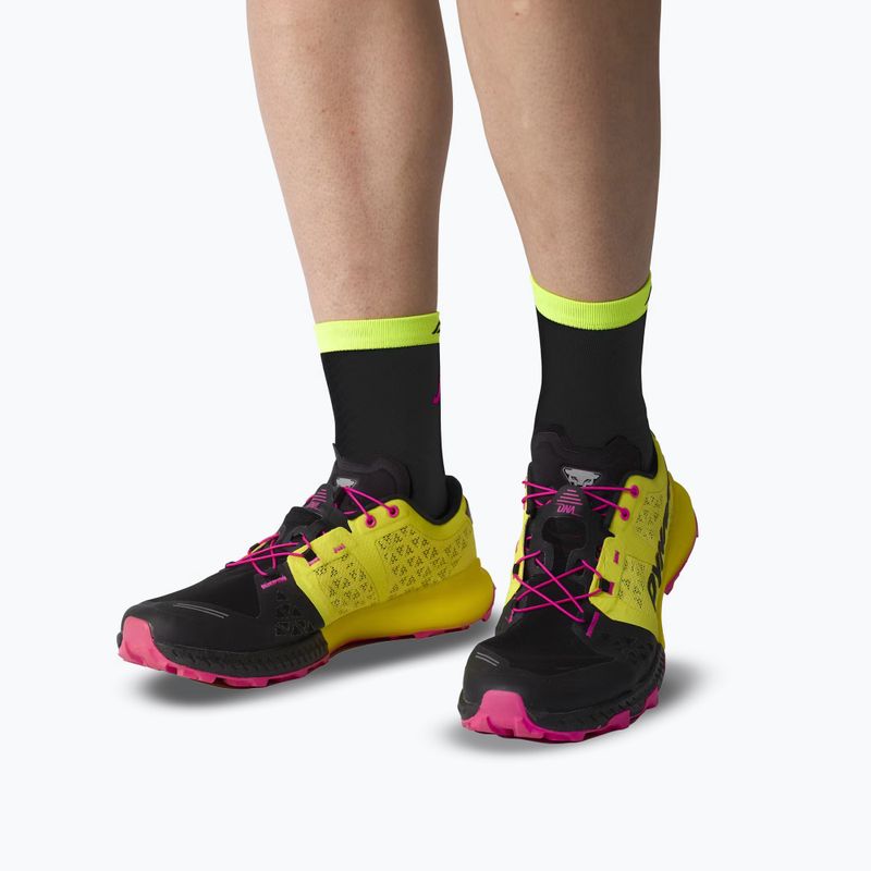 Шкарпетки DYNAFIT Trail Mid black out ultra yellow/5A30 6