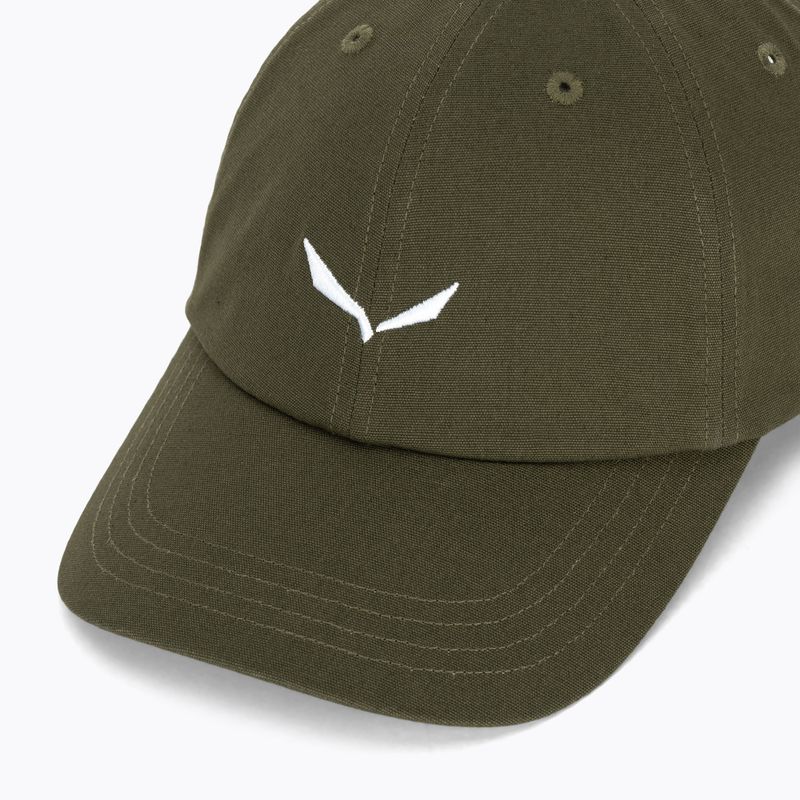 Кепка з козирком Salewa Eagle Logo dark olive 3