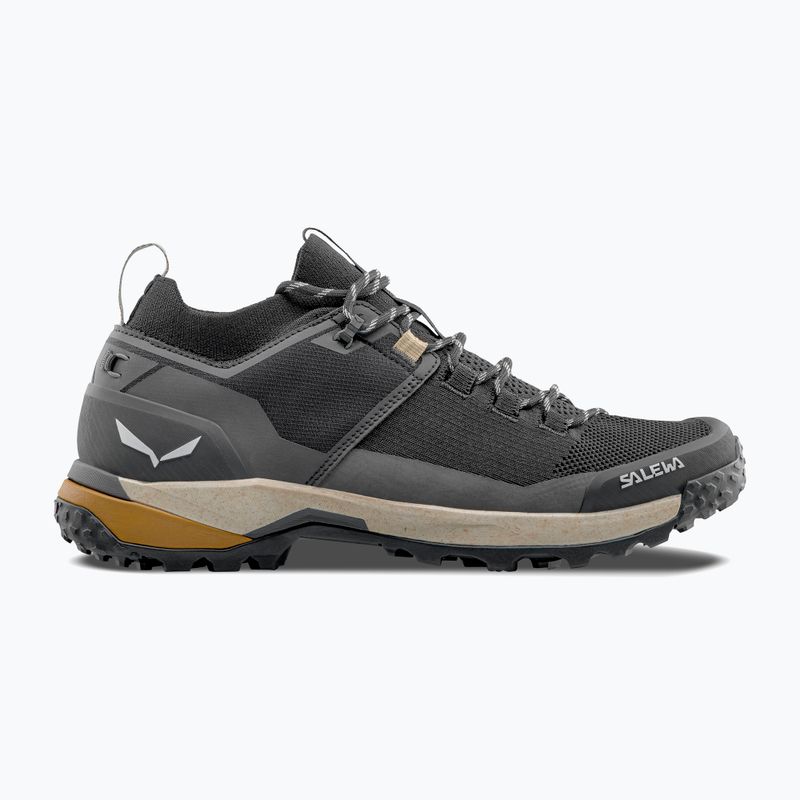 Кросівки трекінгові чоловічі Salewa Puez 2 Knit Powertex black/black 2