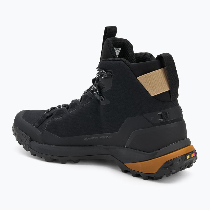 Черевики трекінгові чоловічі Salewa Puez 2 Mid Ptx black/black 3