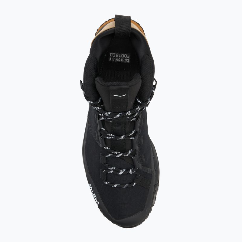 Черевики трекінгові чоловічі Salewa Puez 2 Mid Ptx black/black 5