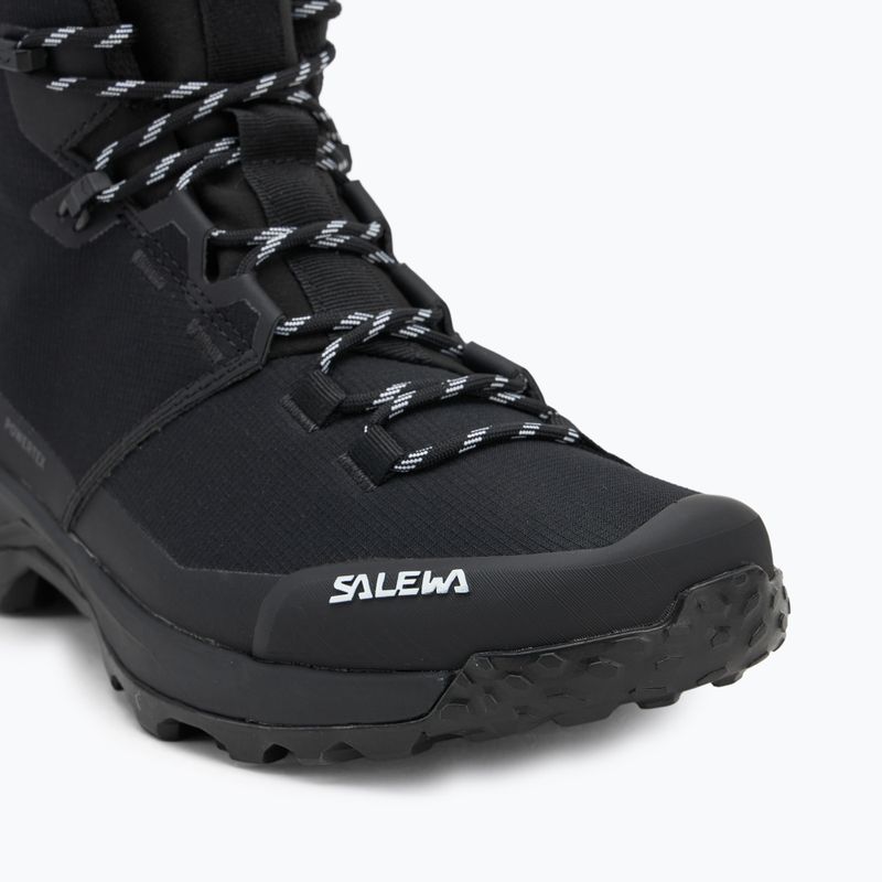 Черевики трекінгові чоловічі Salewa Puez 2 Mid Ptx black/black 7
