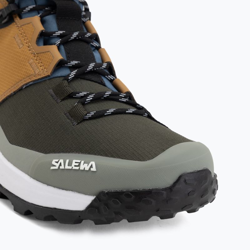 Черевики трекінгові чоловічі Salewa Puez 2 Mid Ptx golden brown/shadow 7