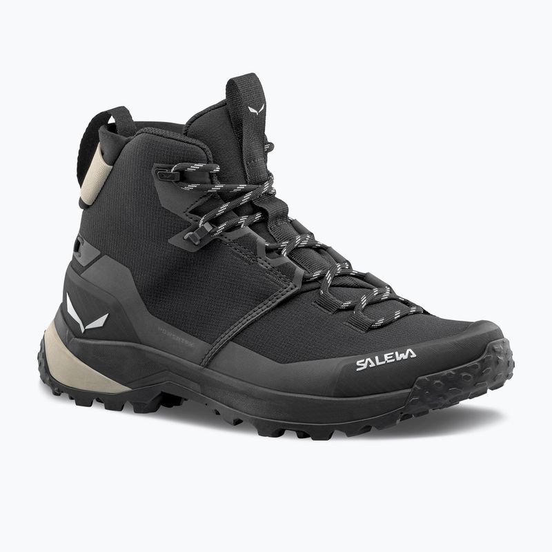 Черевики трекінгові жіночі Salewa Puez 2 Mid Ptx black/black