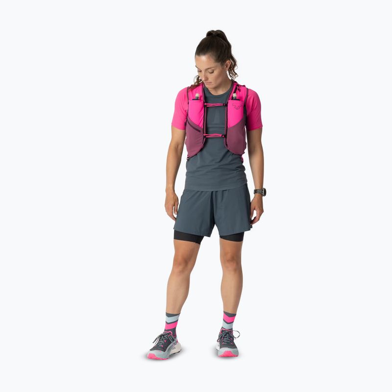 Жилет для бігу DYNAFIT Alpine 15 Vest pink glo/amaranth 3