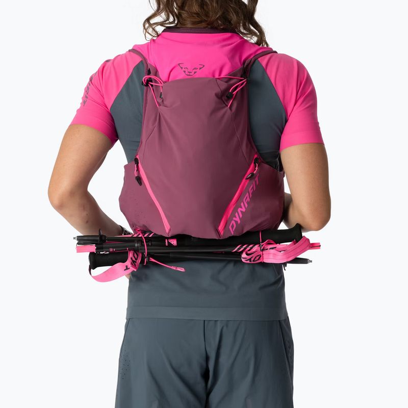 Жилет для бігу DYNAFIT Alpine 15 Vest pink glo/amaranth 6