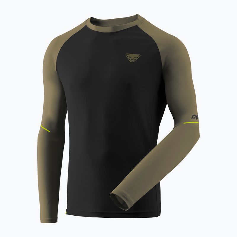 Лонгслів для бігу чоловічий DYNAFIT Alpine Pro military green/0910 4