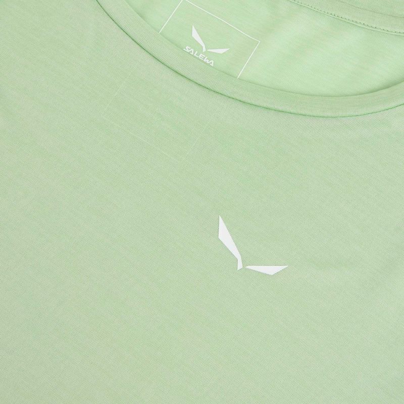 Лонгслів трекінговий жіночий Salewa Puez Melange Dry pastel green melange 3