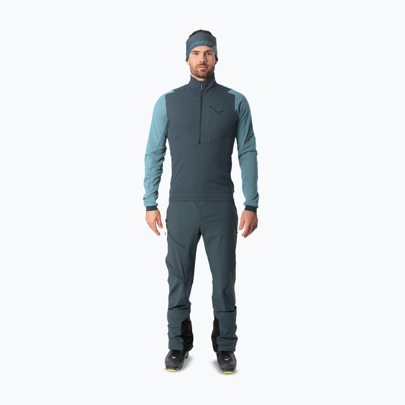 Кофта скітурова чоловіча DYNAFIT Blacklight Thermal 1/2 Zip smoke blue/0720 2