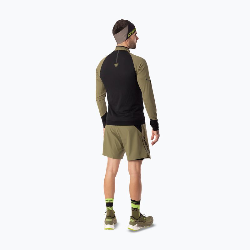 Кофта для бігу чоловіча Dynafit Alpine LS 1/2 Zip Tee military green/0910 3