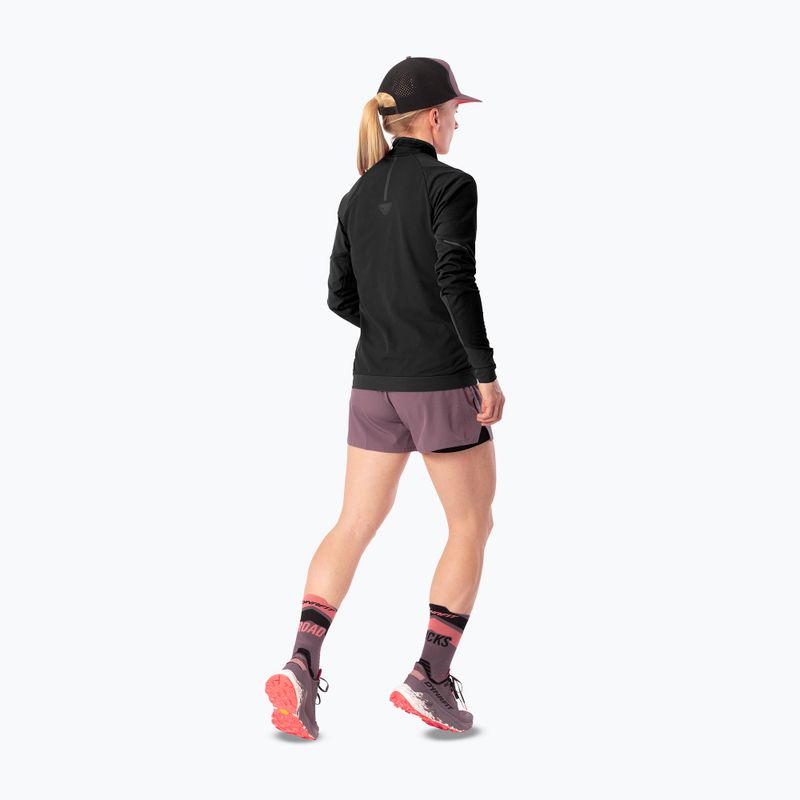 Кофта для бігу жіноча Dynafit Alpine LS 1/2 Zip Tee black out 3